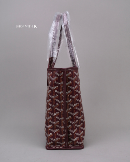 Goyard Mini Anjou Burgundy