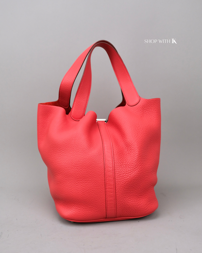 Hermes Picotin 26 Rose Jaipur PHW