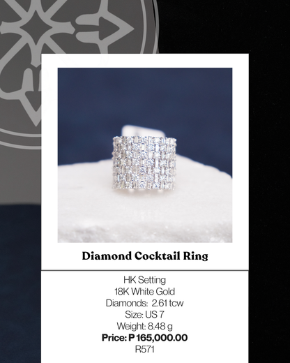 Diamond Cocktail Ring