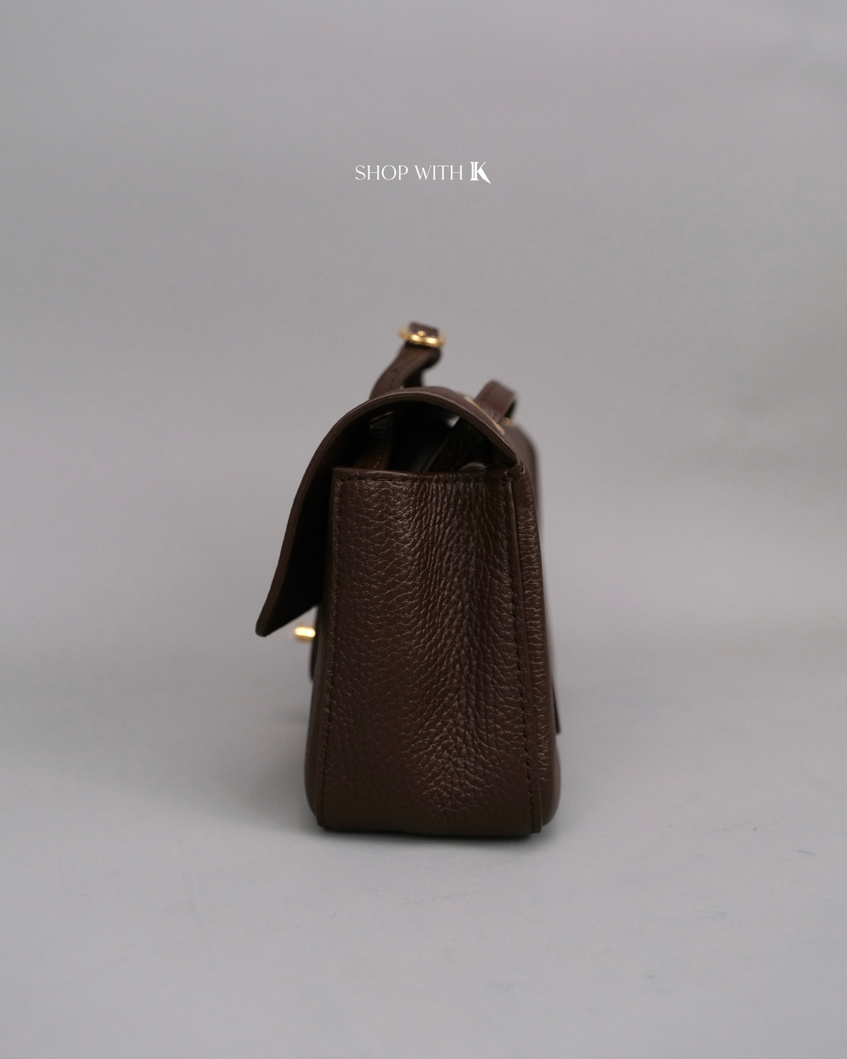 Chanel Mini Maxi Flap Choco Brown GHW