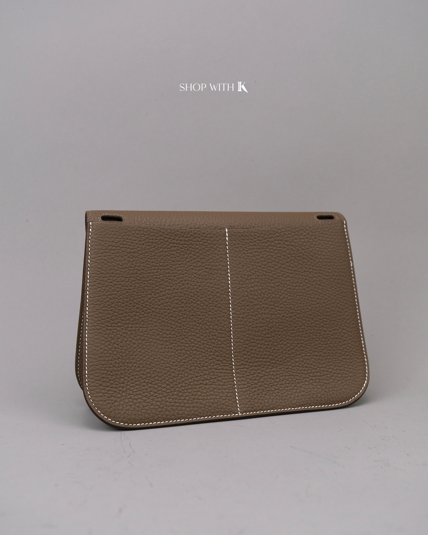 Hermes Halzan 25 Etoupe GHW