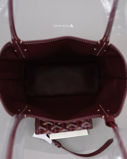 Goyard Mini Anjou Burgundy