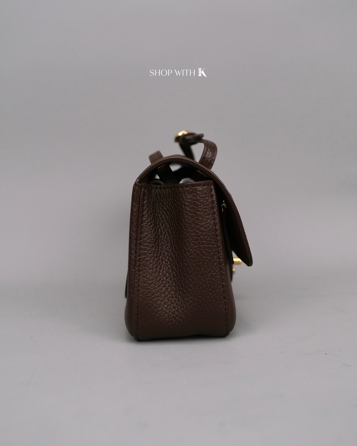 Chanel Mini Maxi Flap Choco Brown GHW