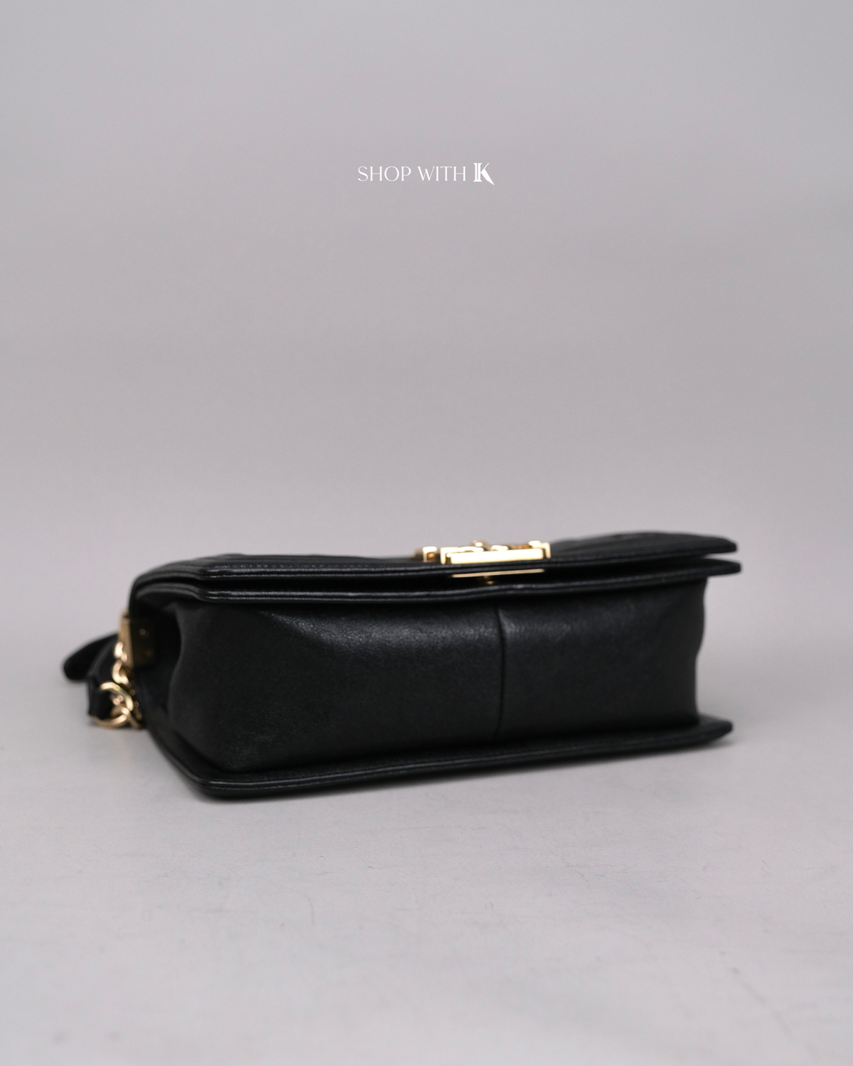 Chanel Leboy Old Medium Black CGHW