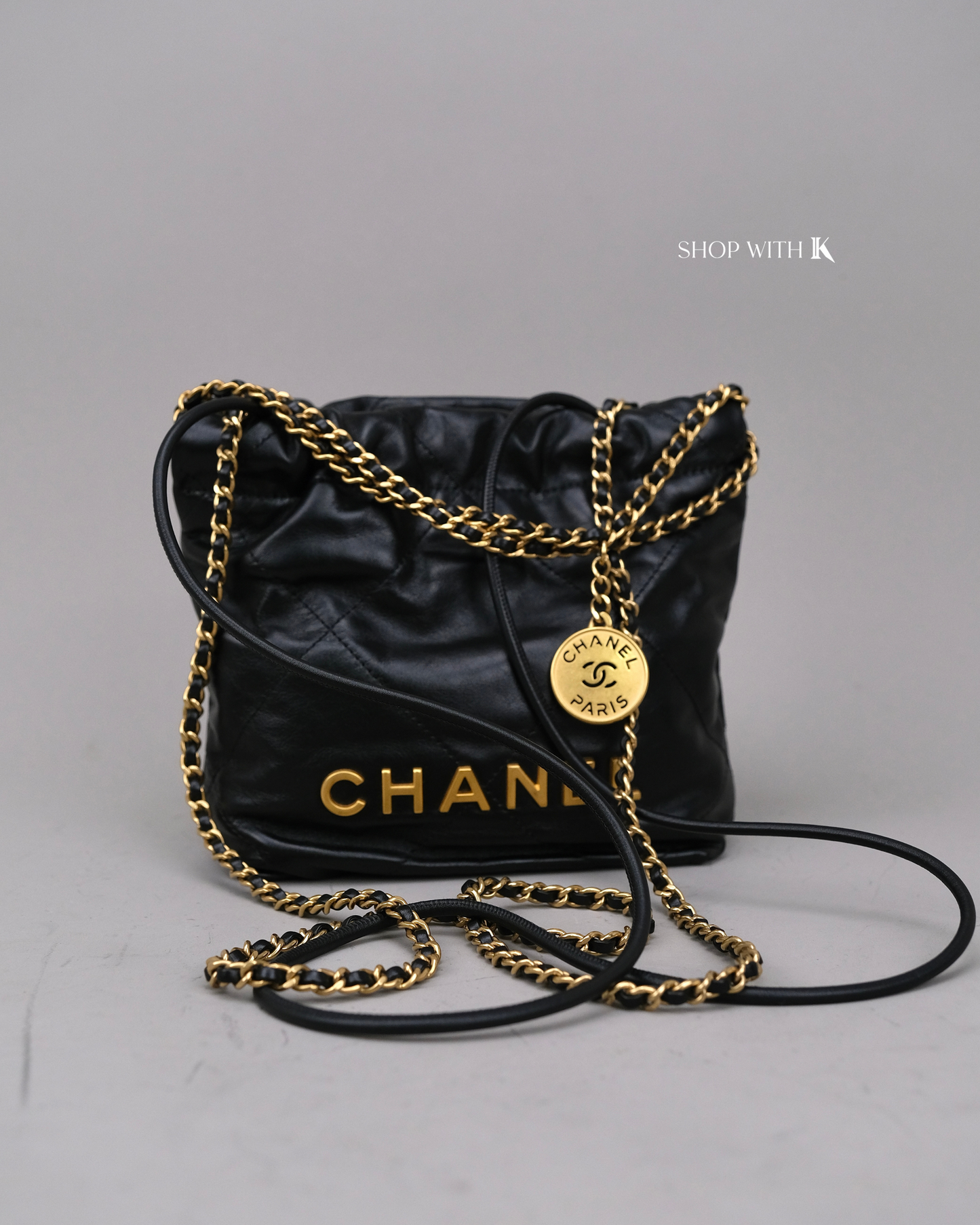 Chanel 22 Mini Black