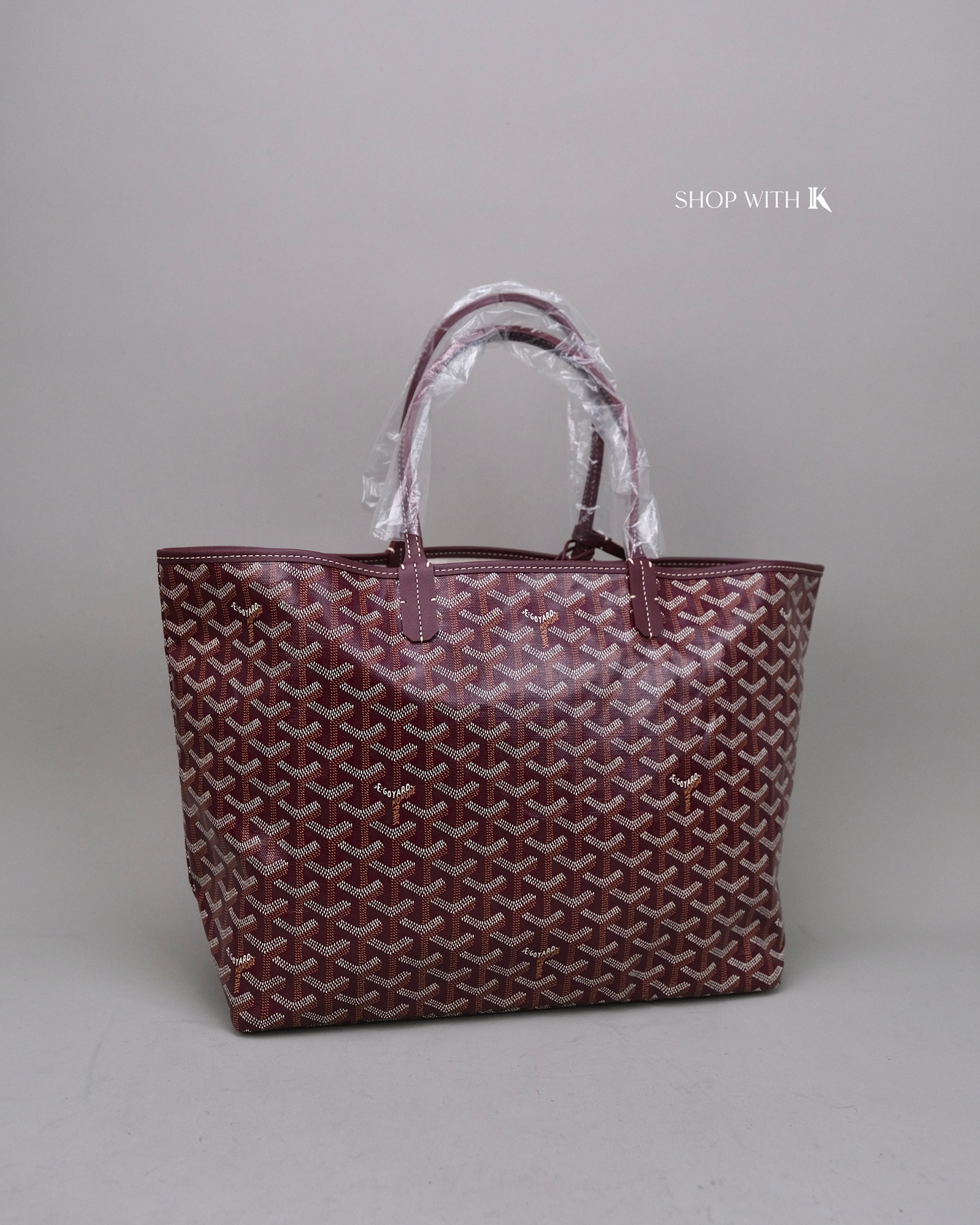 Goyard St. Louis PM Burgundy