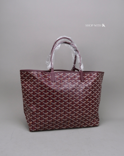 Goyard St. Louis PM Burgundy