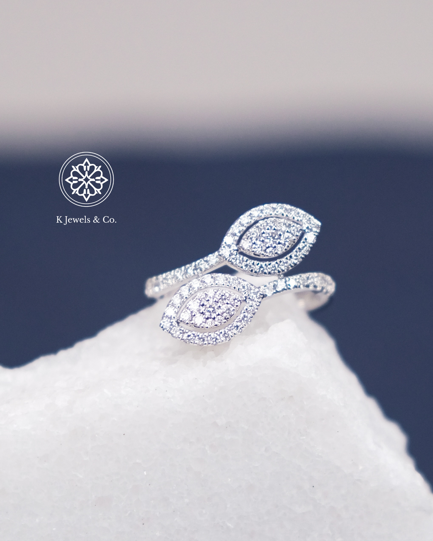 Evil Eye Diamond Ring