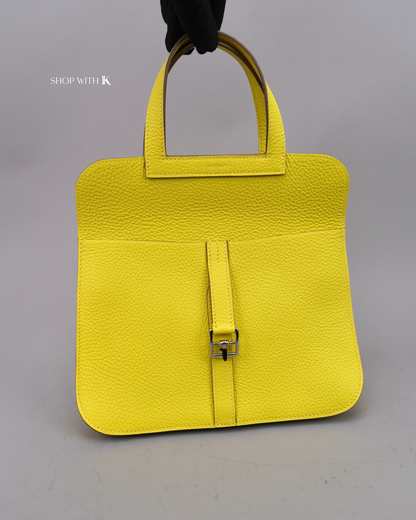 Hermes Halzan 25 Lime PHW