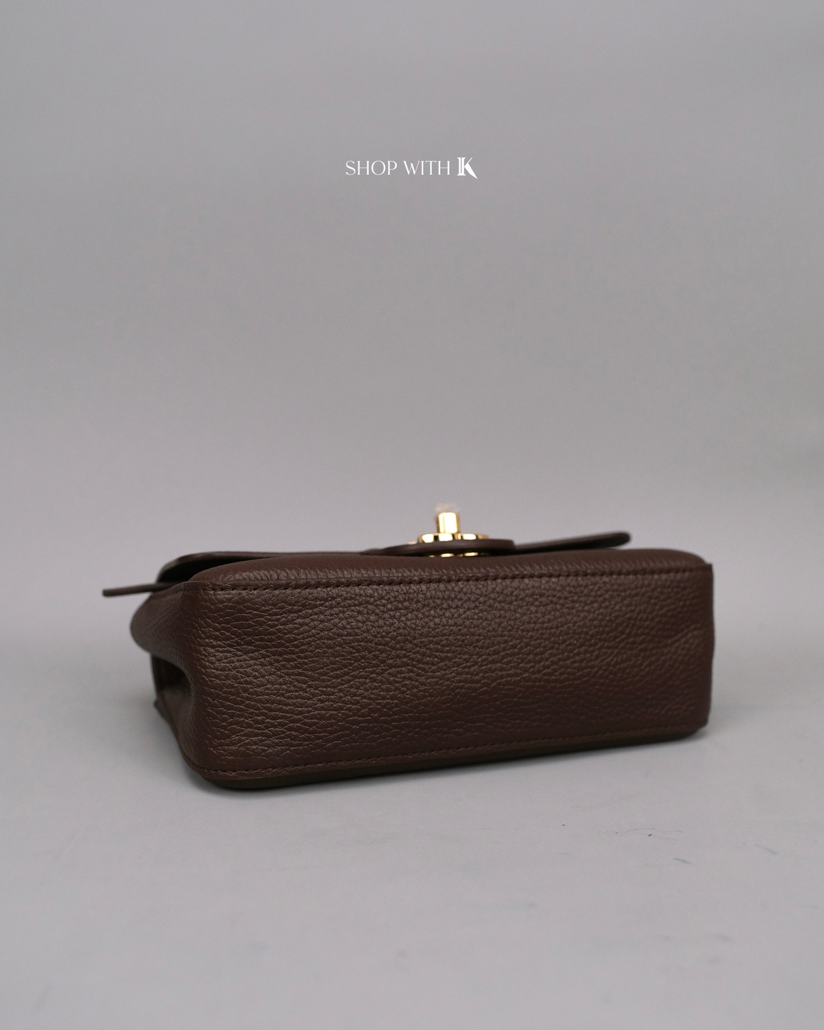 Chanel Mini Maxi Flap Choco Brown GHW
