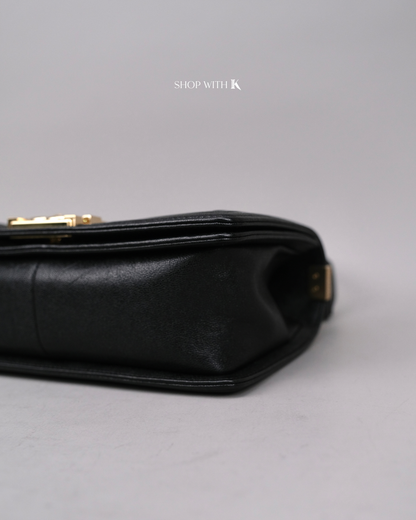 Chanel Leboy Old Medium Black CGHW
