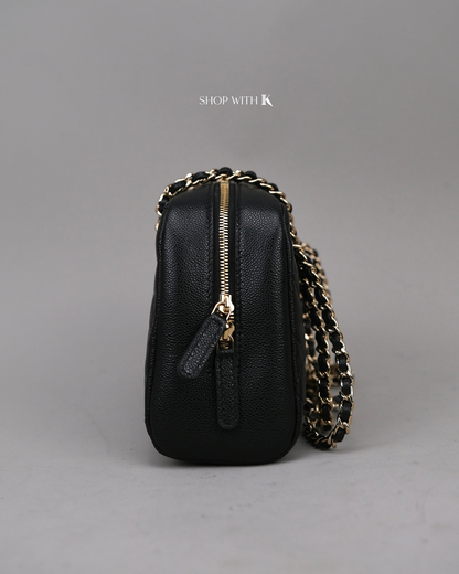Chanel Bowling Bag Small Black CGHW