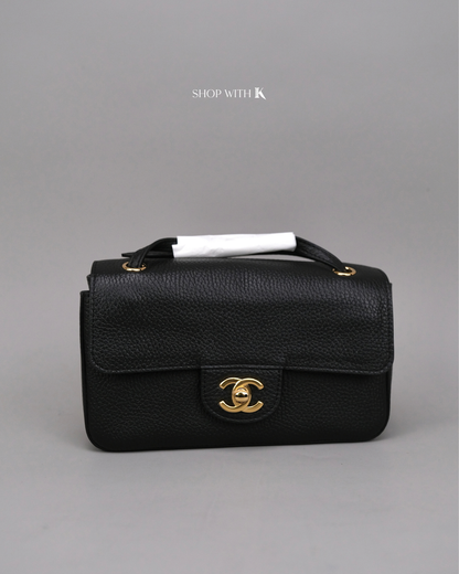 Chanel Mini Maxi Flap Black GHW