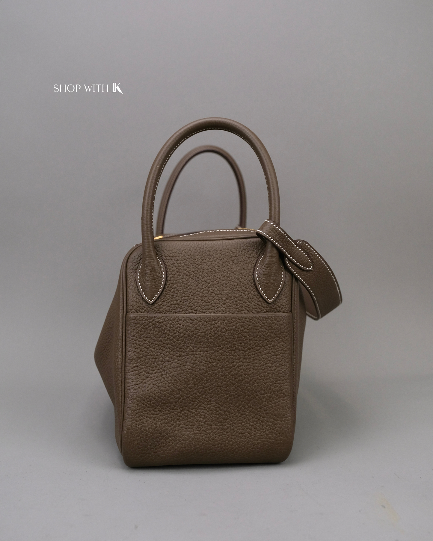 Hermes Lindy 30 Etoupe GHW