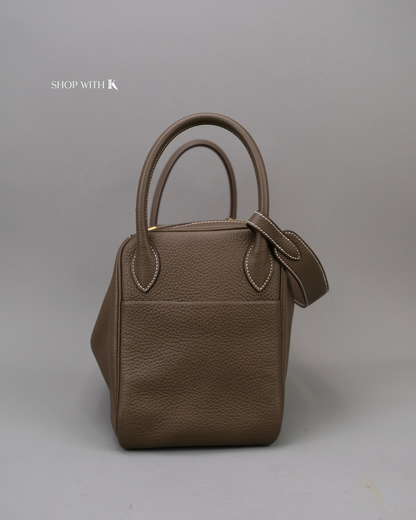 Hermes Lindy 30 Etoupe GHW