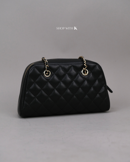 Chanel Bowling Bag Small Black CGHW
