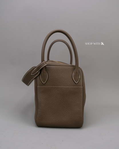 Hermes Lindy 30 Etoupe GHW