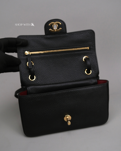 Chanel Mini Maxi Flap Black GHW