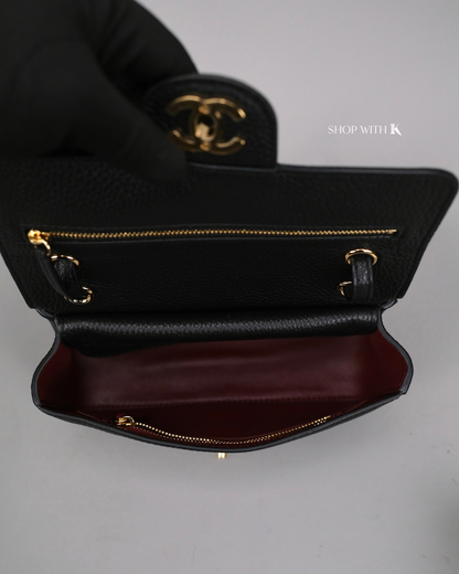 Chanel Mini Maxi Flap Black GHW