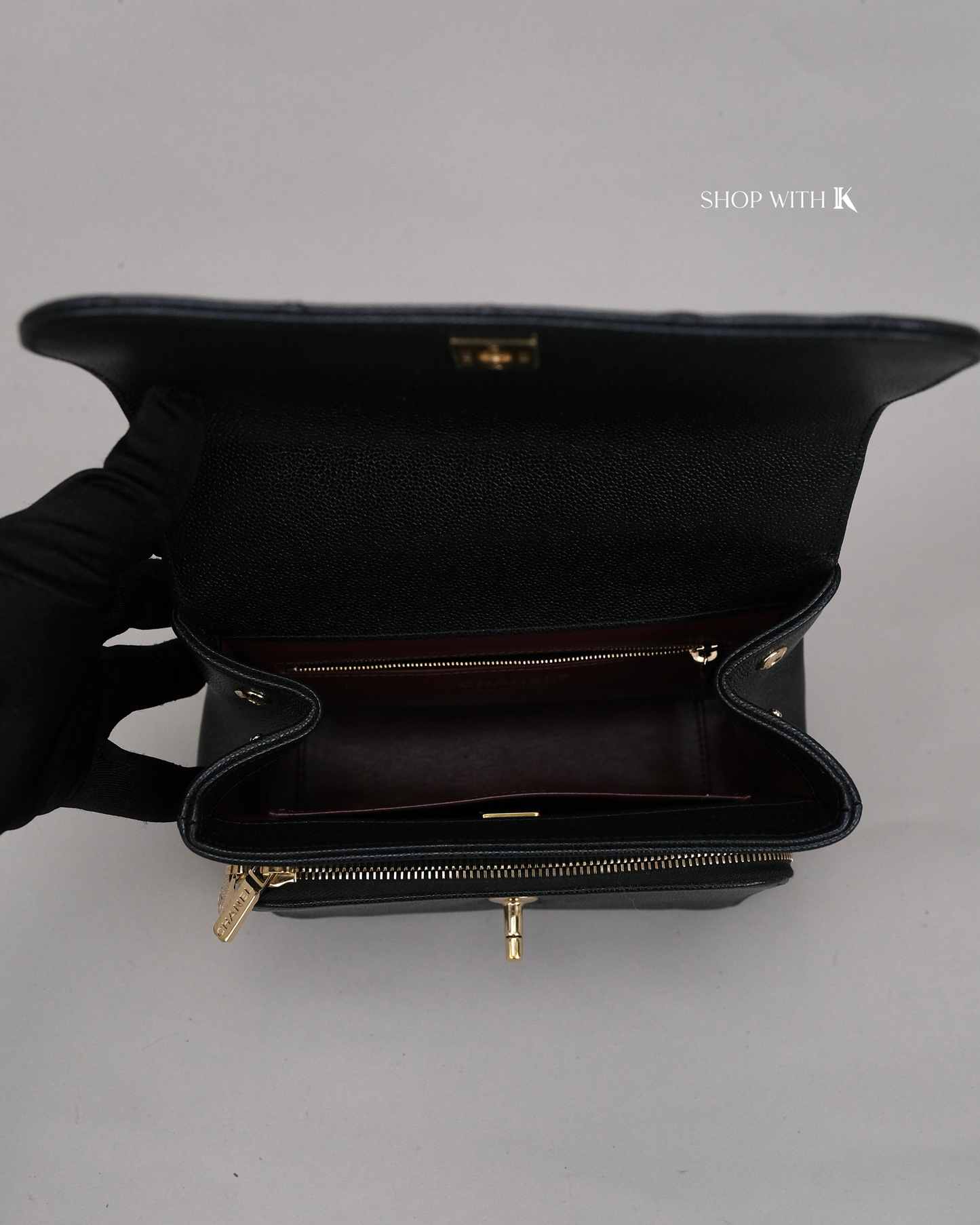 Chanel Business Affinity Quilted Black CGHW