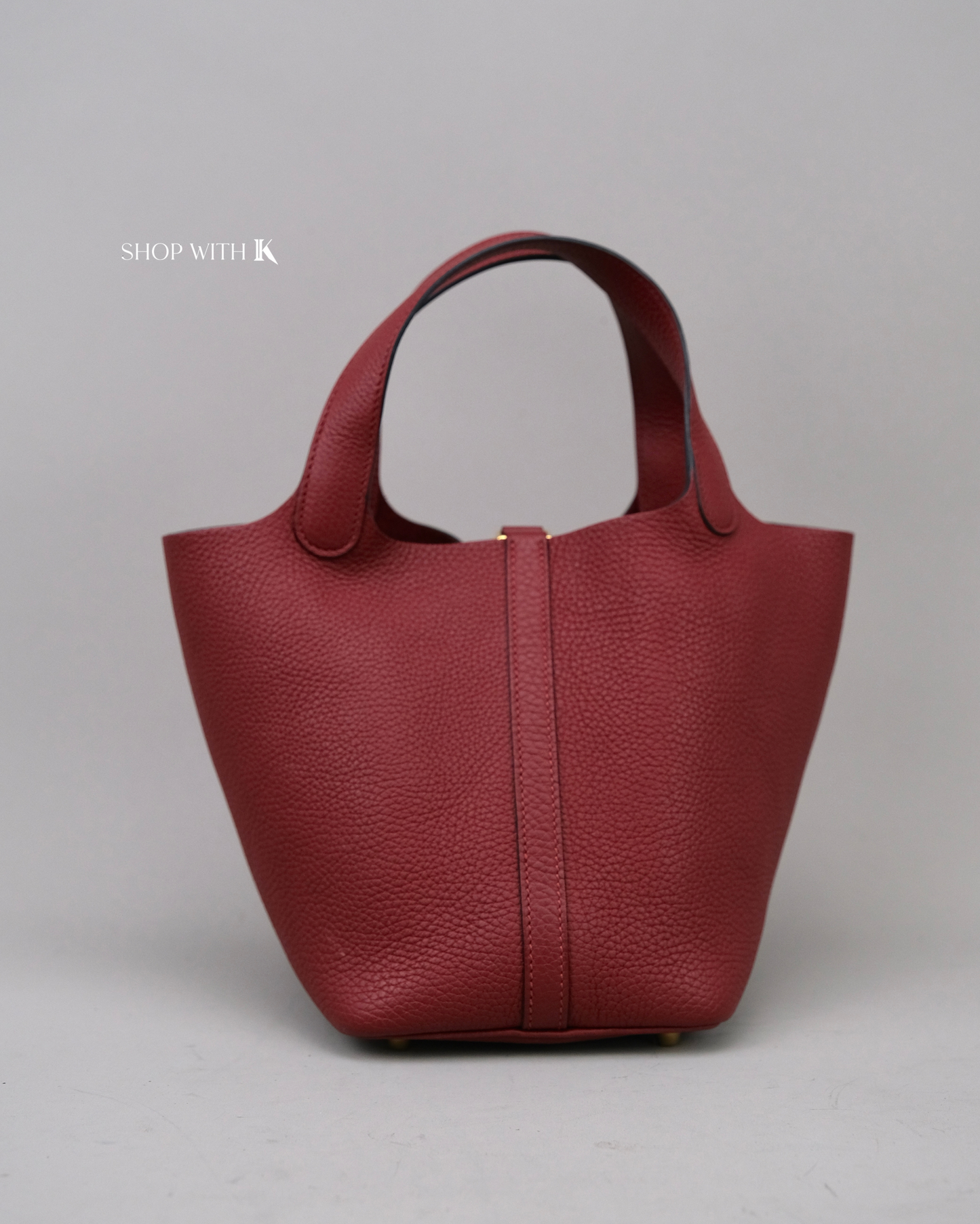 Hermes Picotin 18 Rouge H GHW