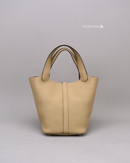 Hermes Picotin 18 Trench PHW