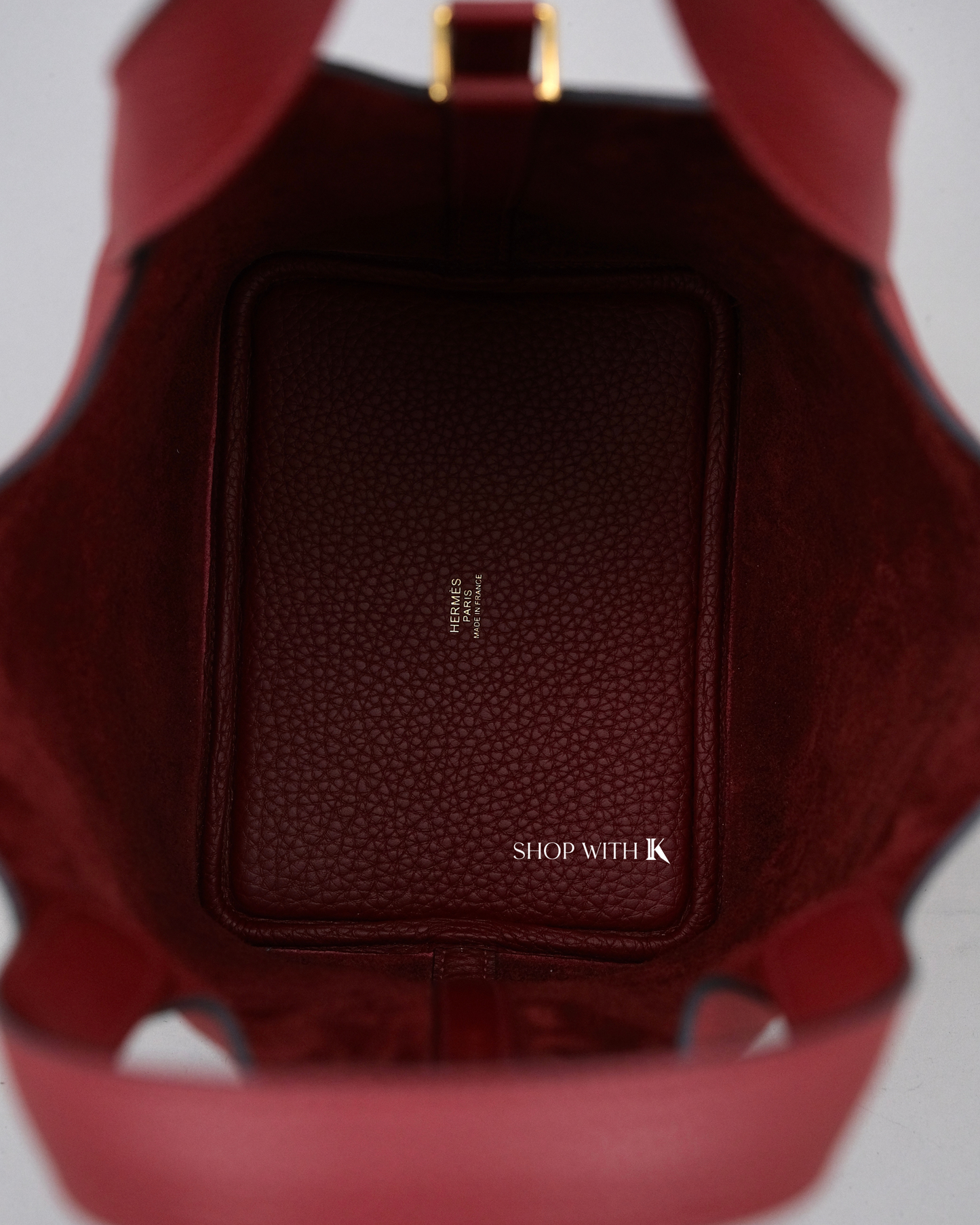 Hermes Picotin 18 Rouge H GHW