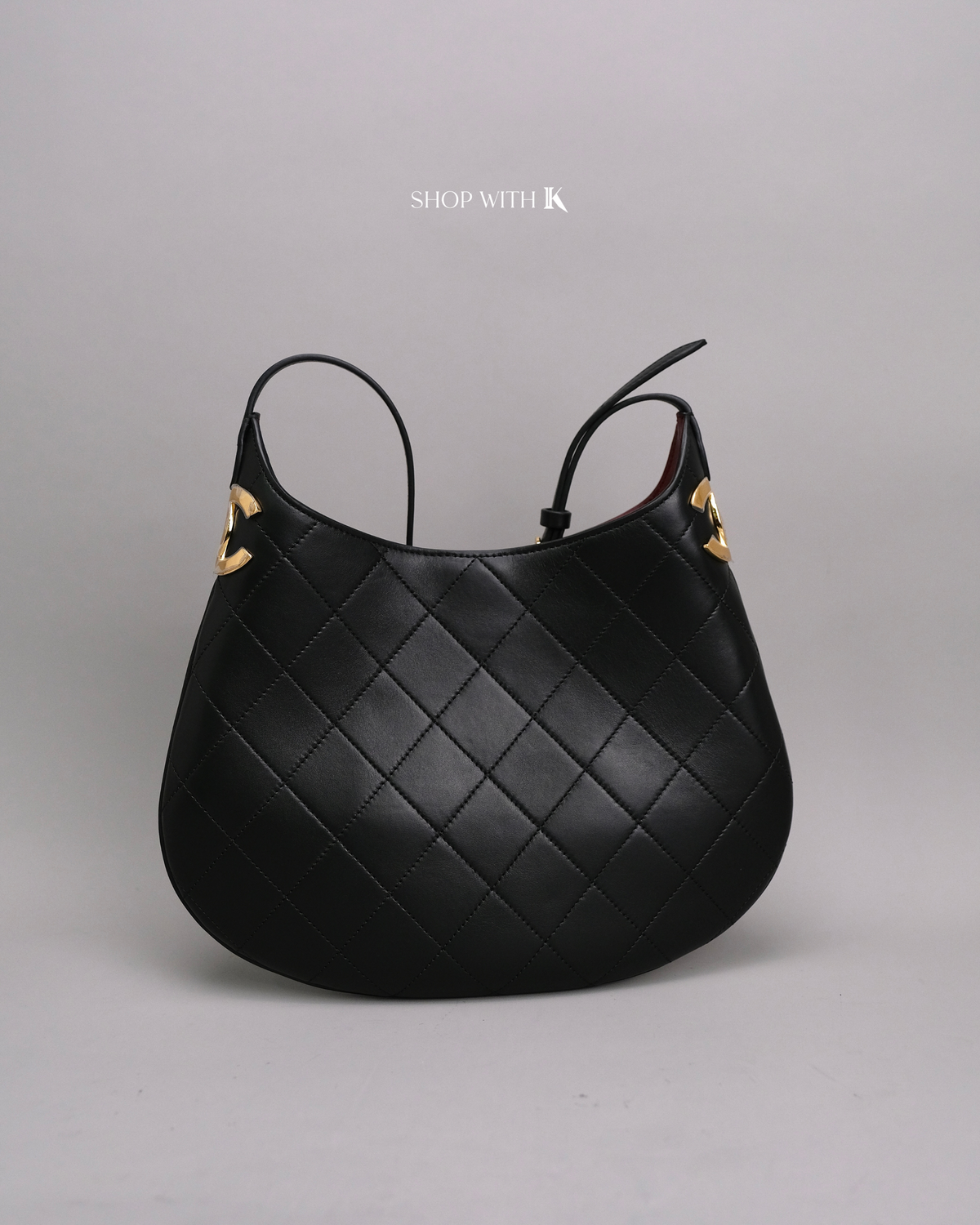 Chanel Hobo Bag Black GHW