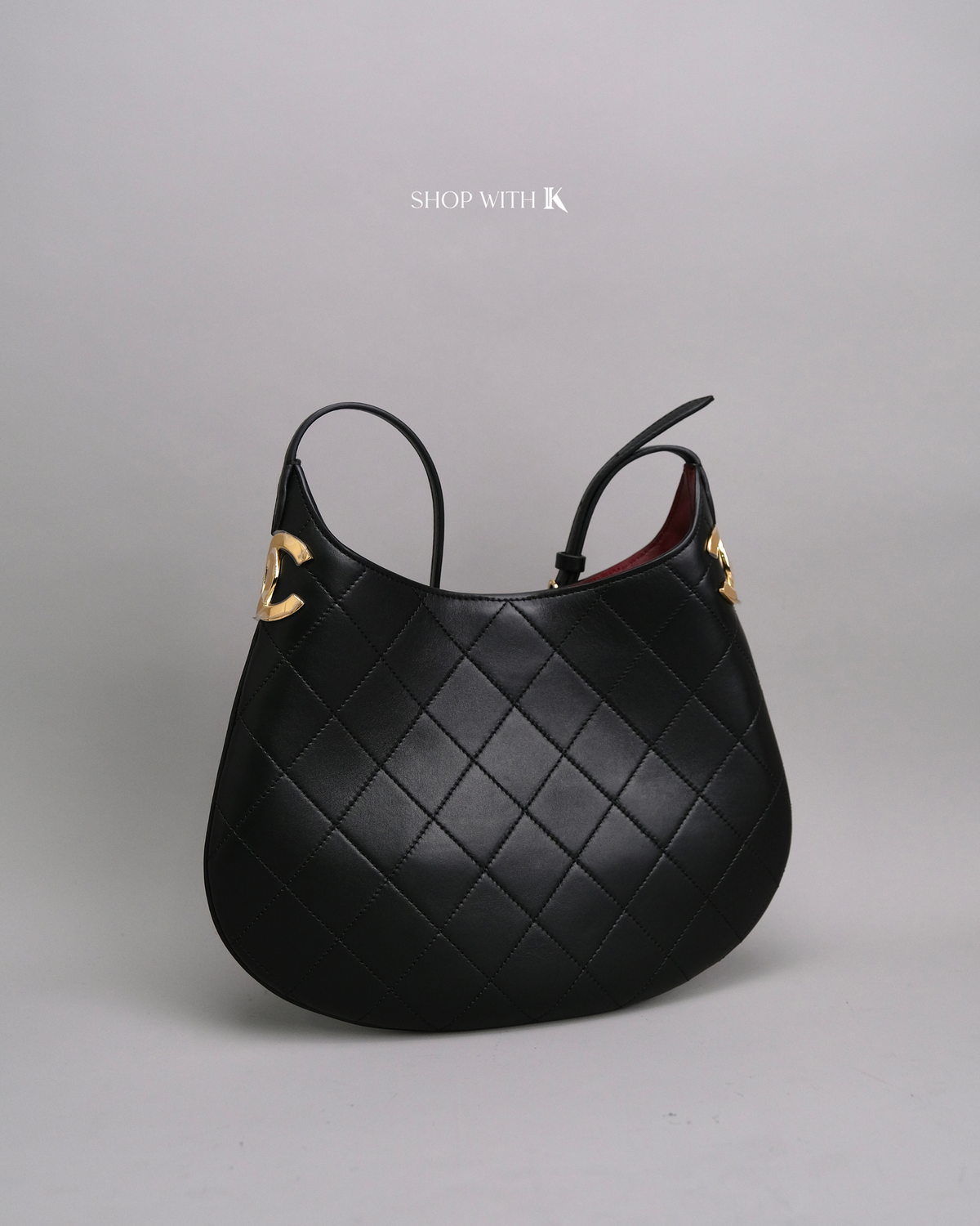 Chanel Hobo Bag Black GHW
