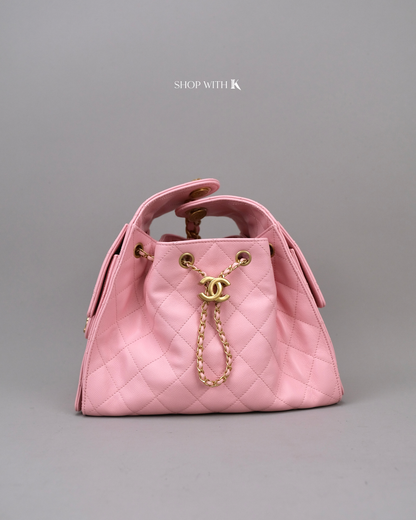 Chanel 25 Small Light Pink GHW