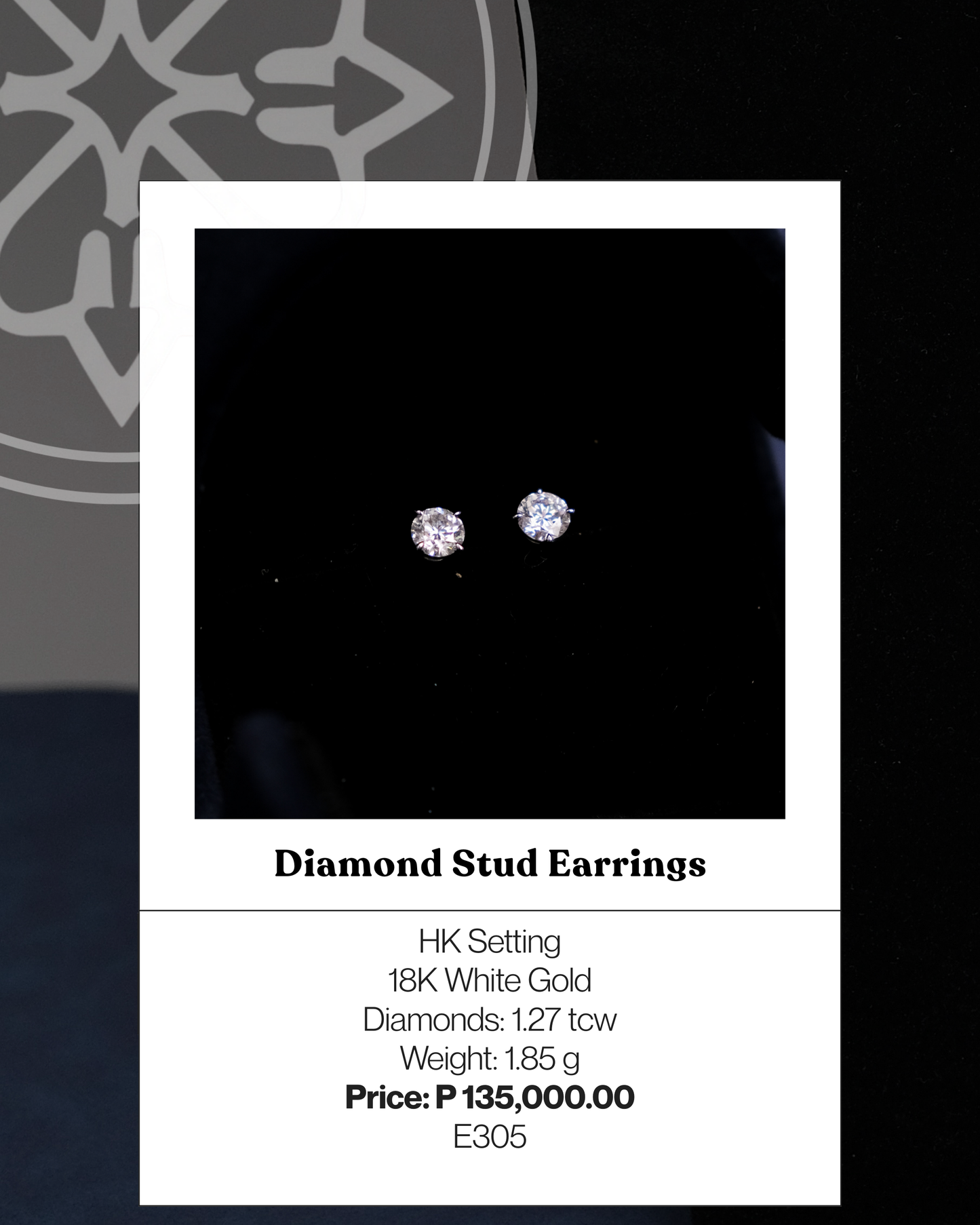 Diamond Stud Earrings