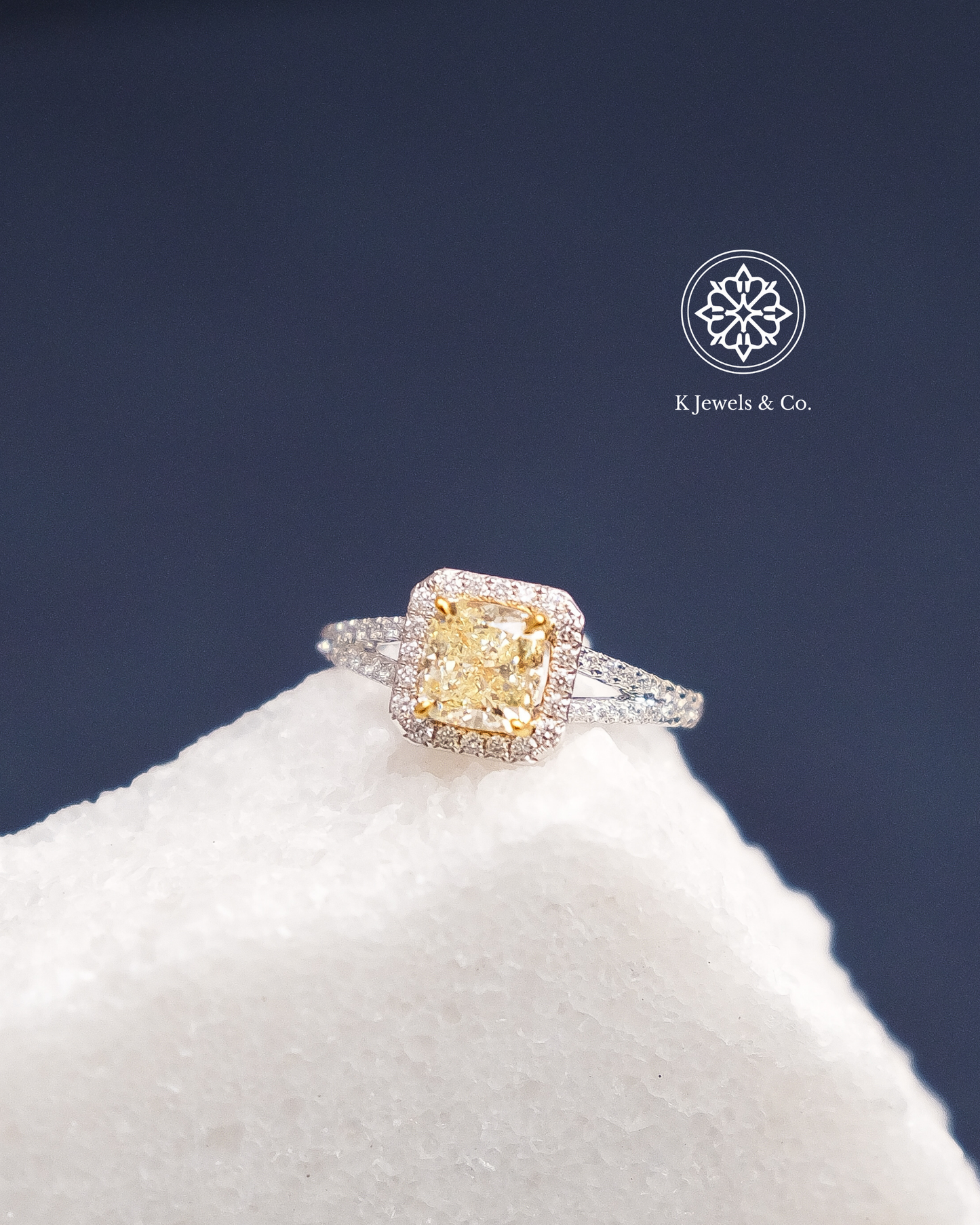 1ct Cushion Cut Diamond Ring