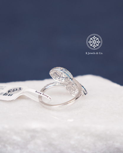 Evil Eye Diamond Ring