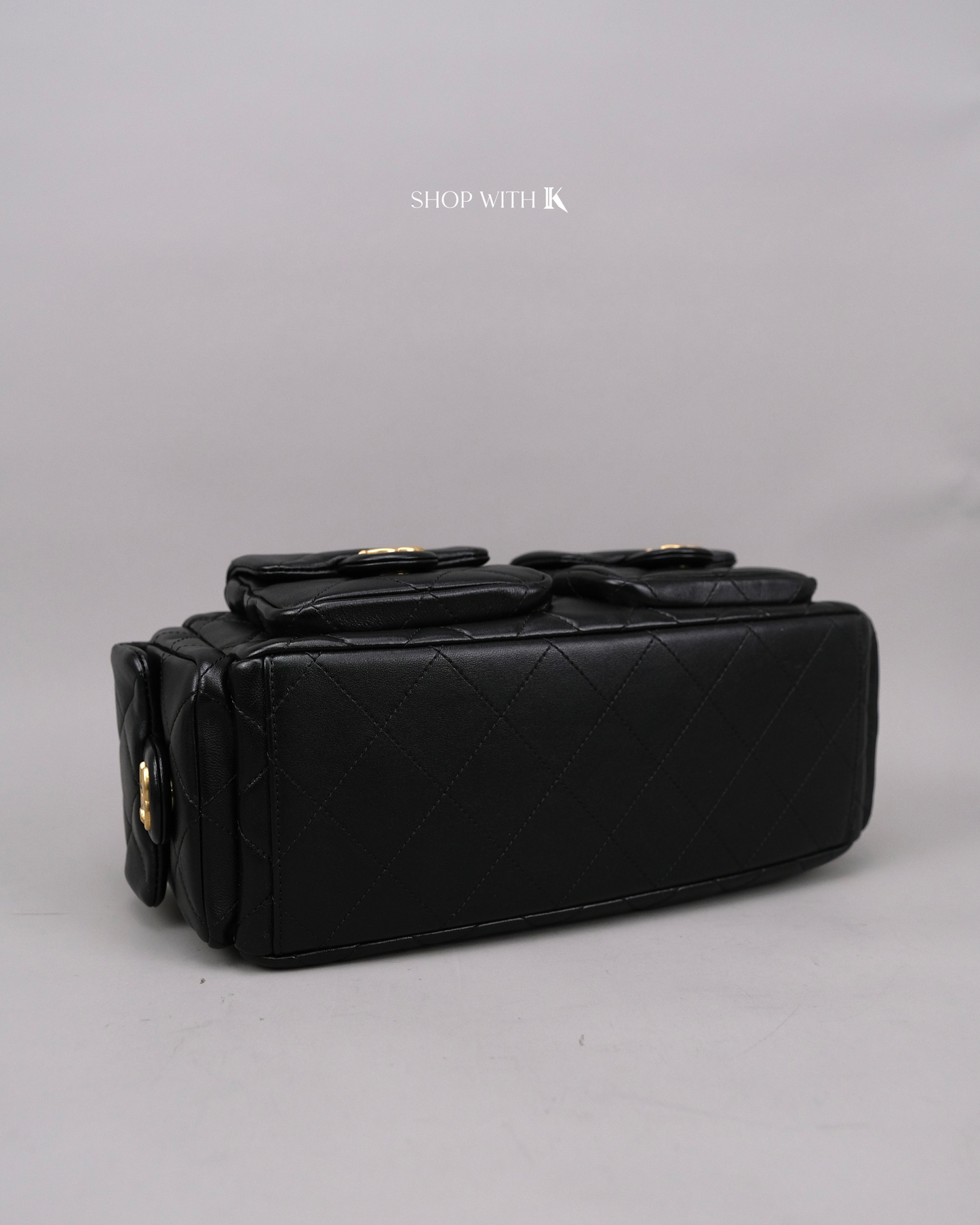 Chanel Medium Hobo Black GHW
