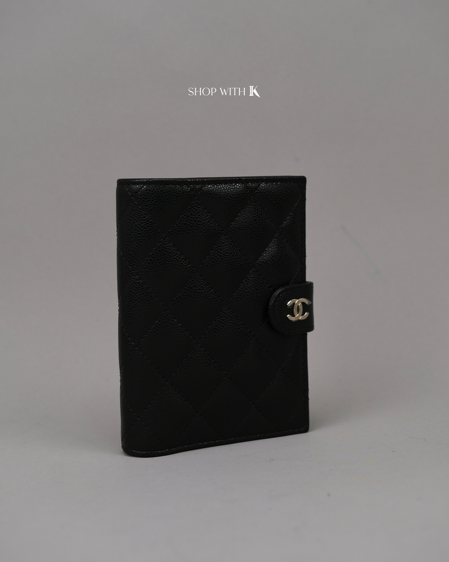 Chanel Passport Holder Black