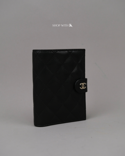 Chanel Passport Holder Black