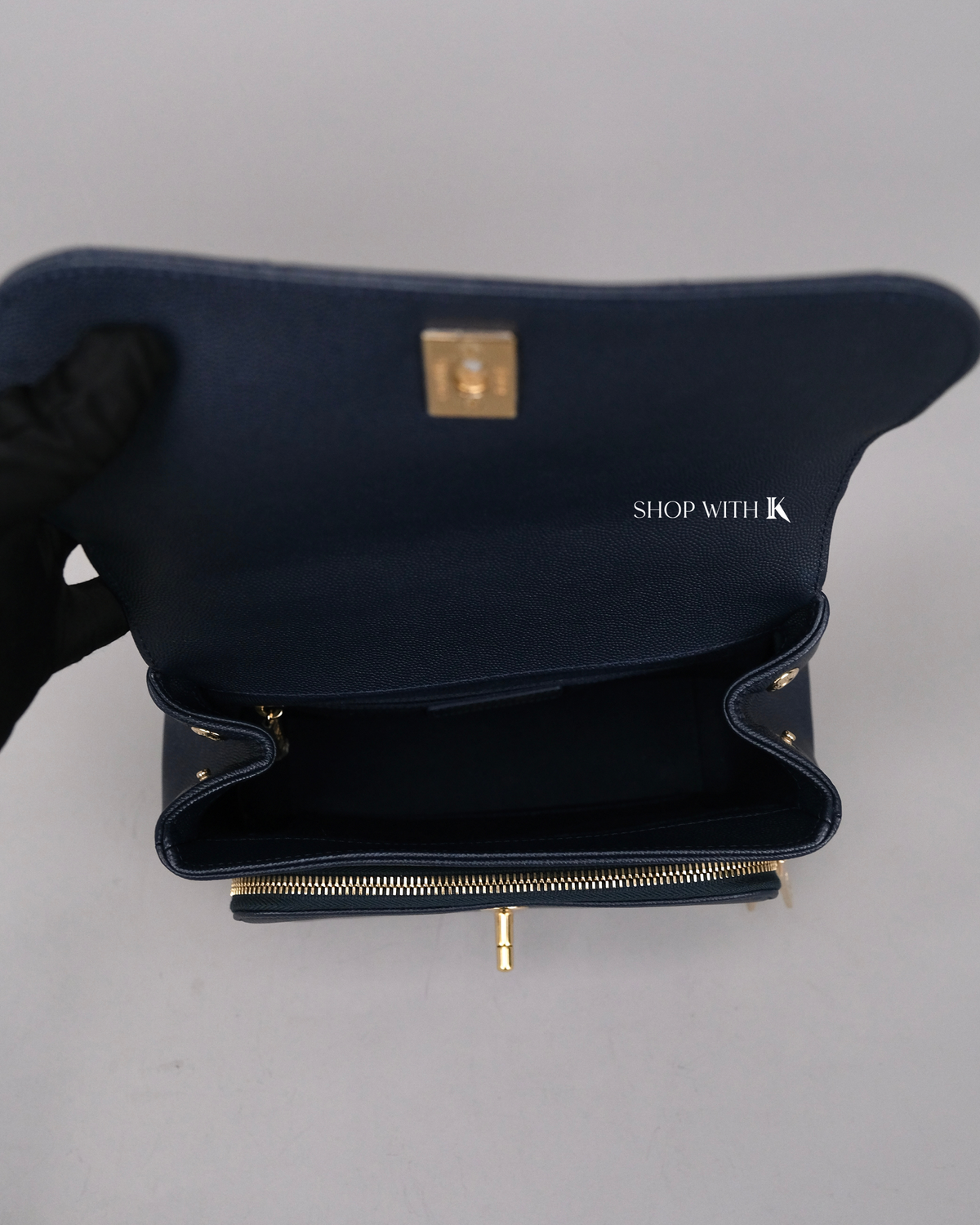 Chanel Business Affinity Dark Blue CGHW