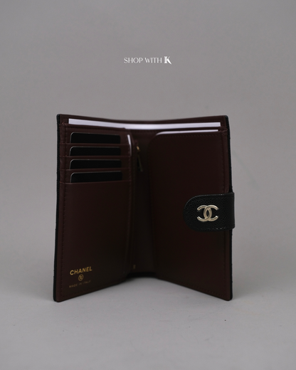 Chanel Passport Holder Black