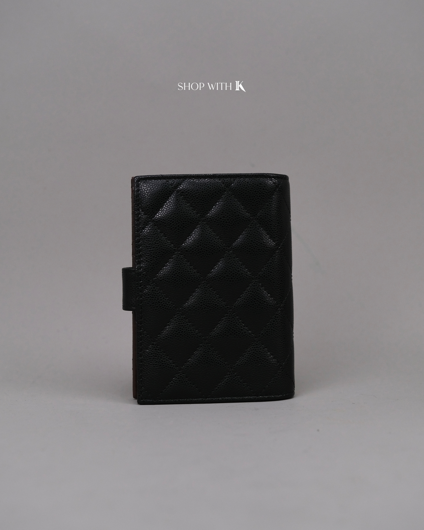 Chanel Passport Holder Black