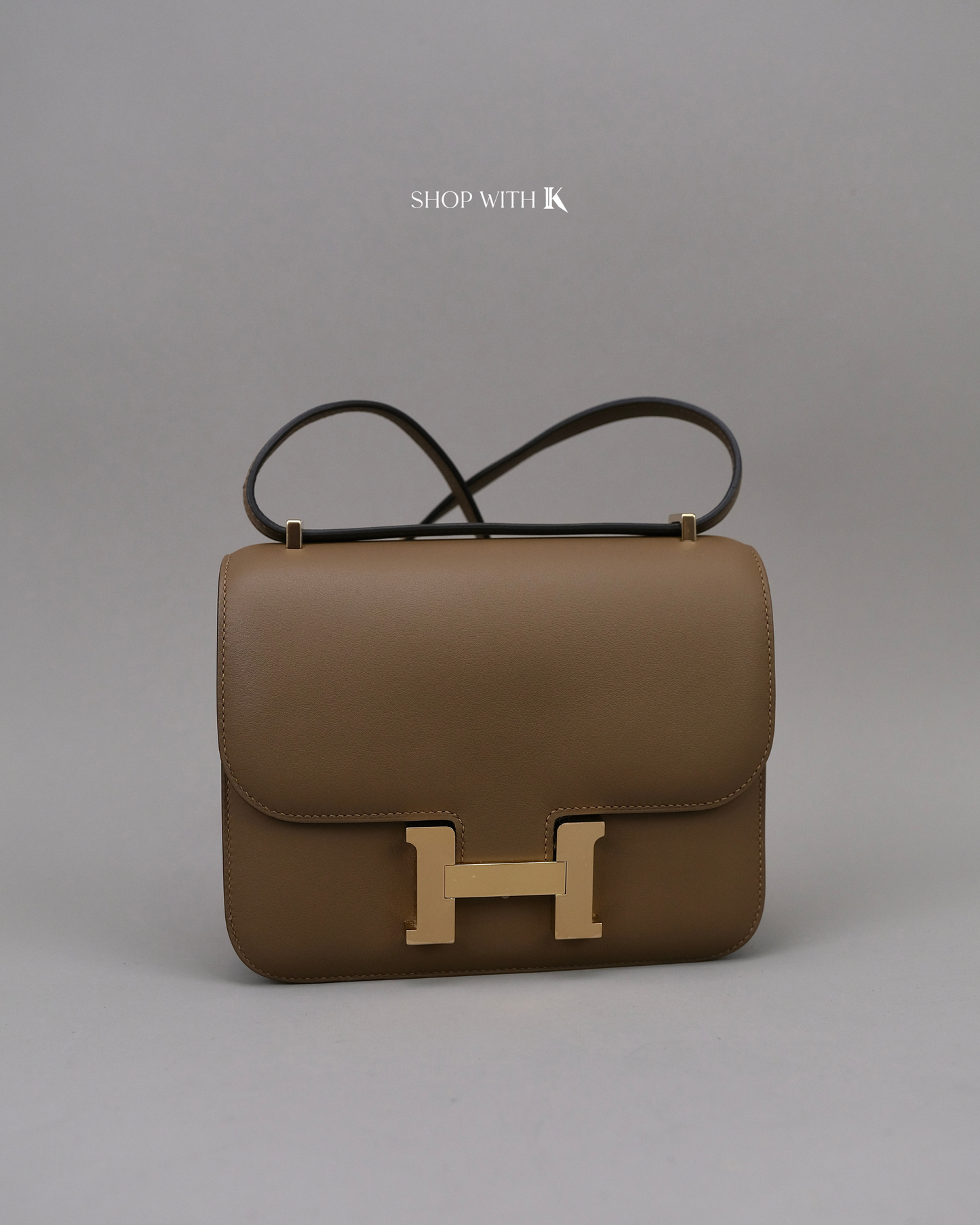 Hermes Constance 18 Beige de Weimar GHW