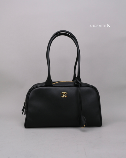 Chanel Bowling Bag Medium Black