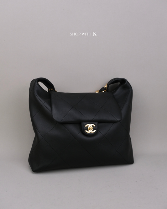 Chanel Tote Bag Black GHW