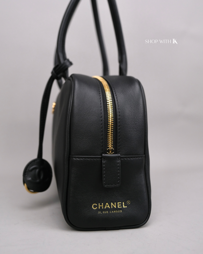 Chanel Bowling Bag Medium Black