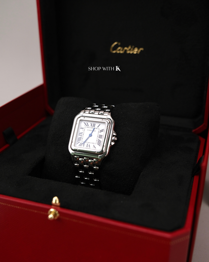 Cartier Panthere Steel Watch Large