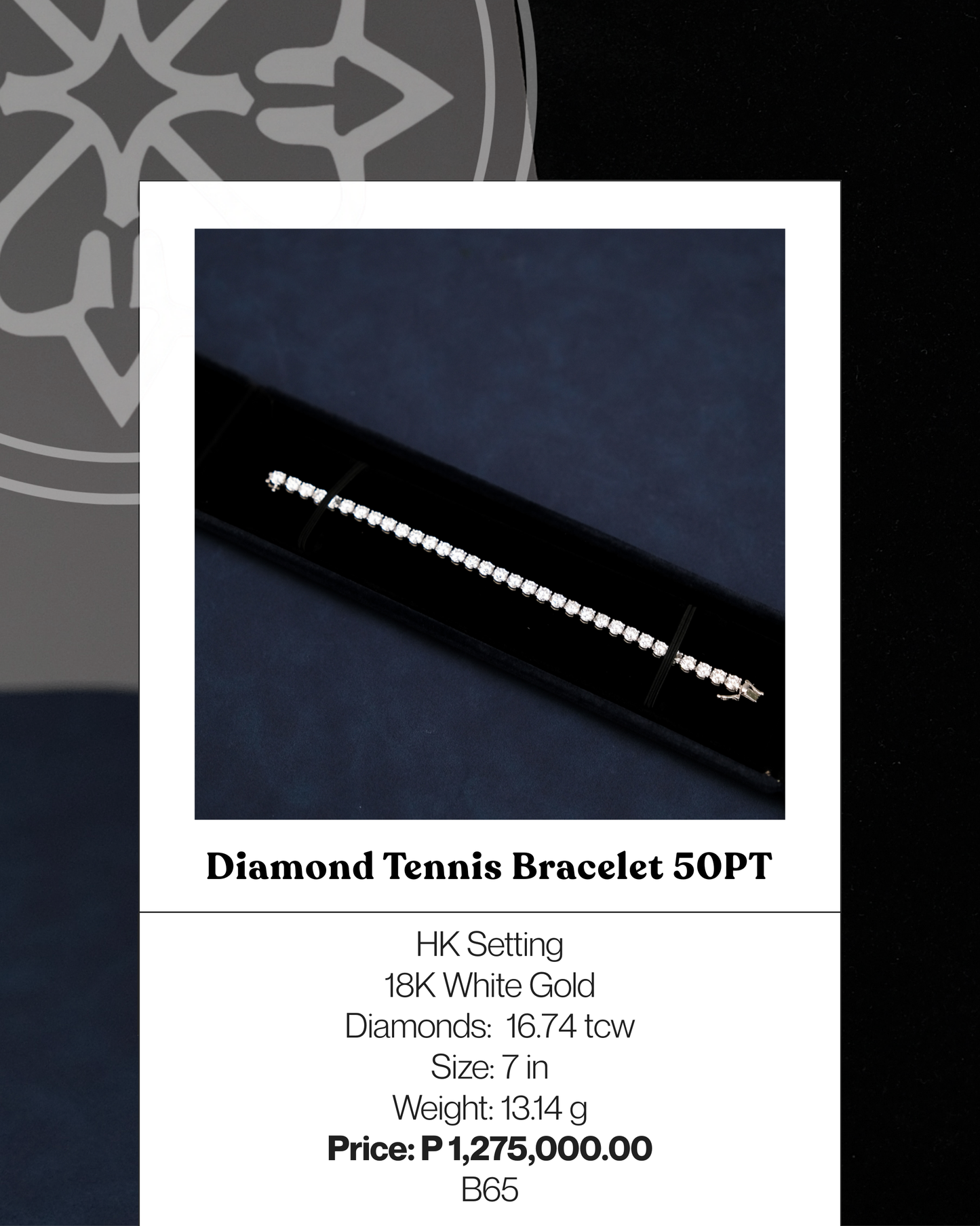 Diamond Tennis Bracelet 50PT