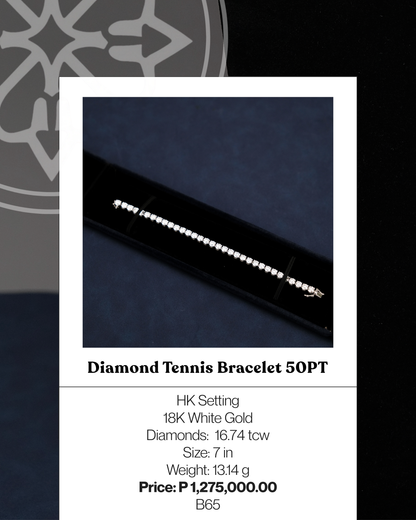 Diamond Tennis Bracelet 50PT