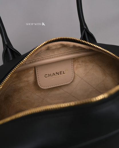 Chanel Bowling Bag Medium Black