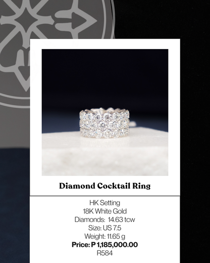 Diamond Cocktail Ring