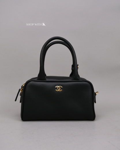 Chanel Bowling Bag Small Black