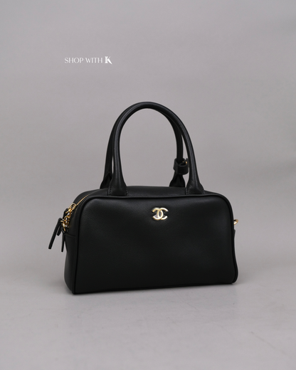 Chanel Bowling Bag Small Black